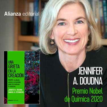 Premio Nobel de Química 2020 Jeniffer A. Doudna - Una grieta en la creación
